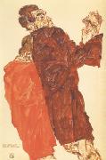 Egon Schiele The Truth Unveiled oil painting